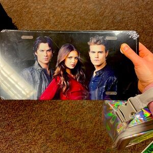 Vampire diaries car license plate